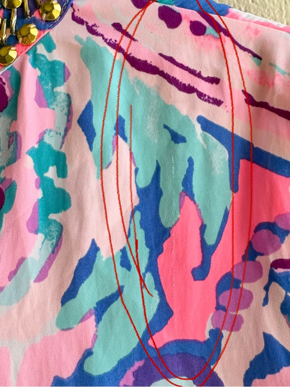 Lilly Pulitzer Colby Romper Women’s Size Medium In Colony Coral Shell Out Pink - Picture 9 of 12
